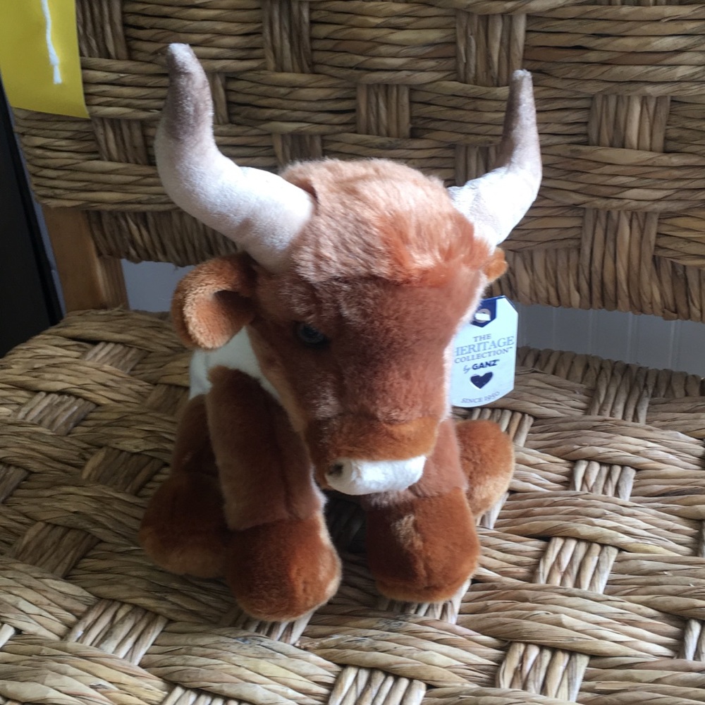 Bull stuffed animal